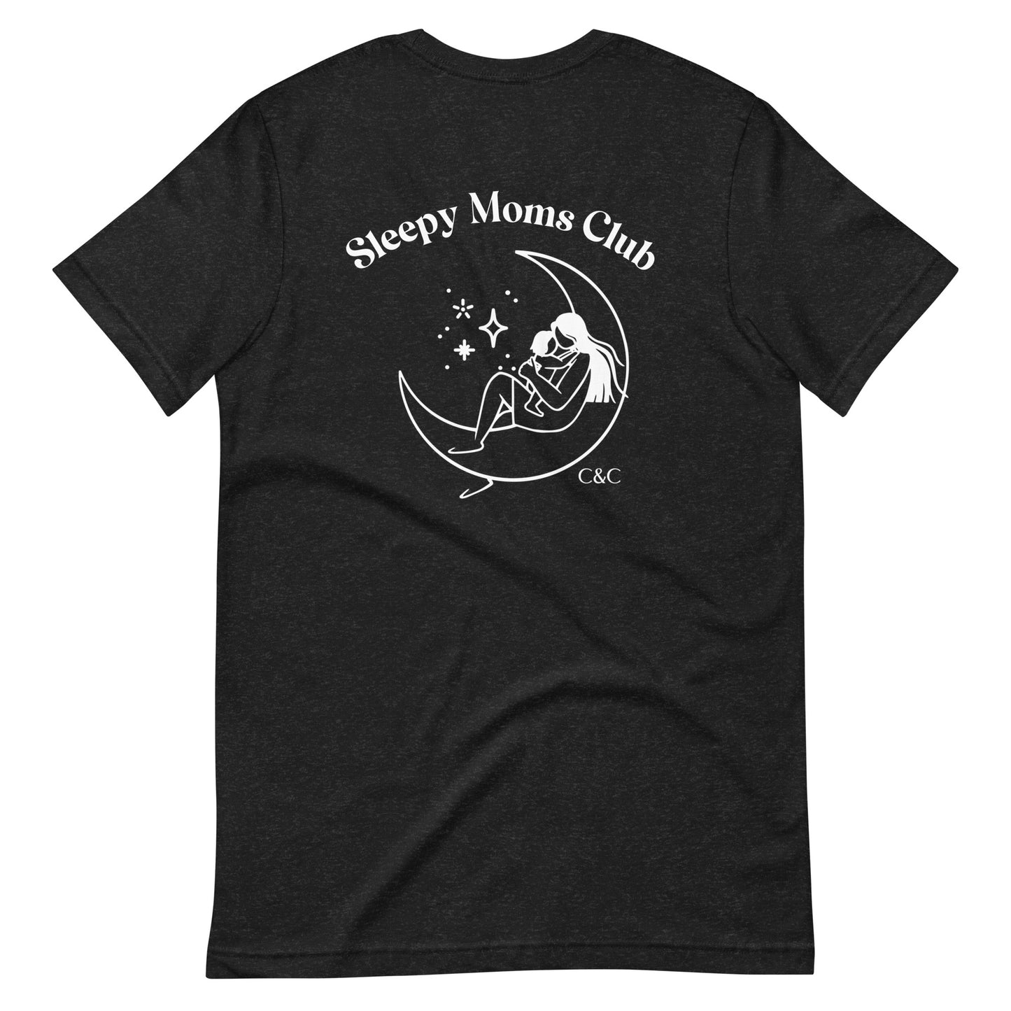 Sleepy Moms Club Heathered Tee